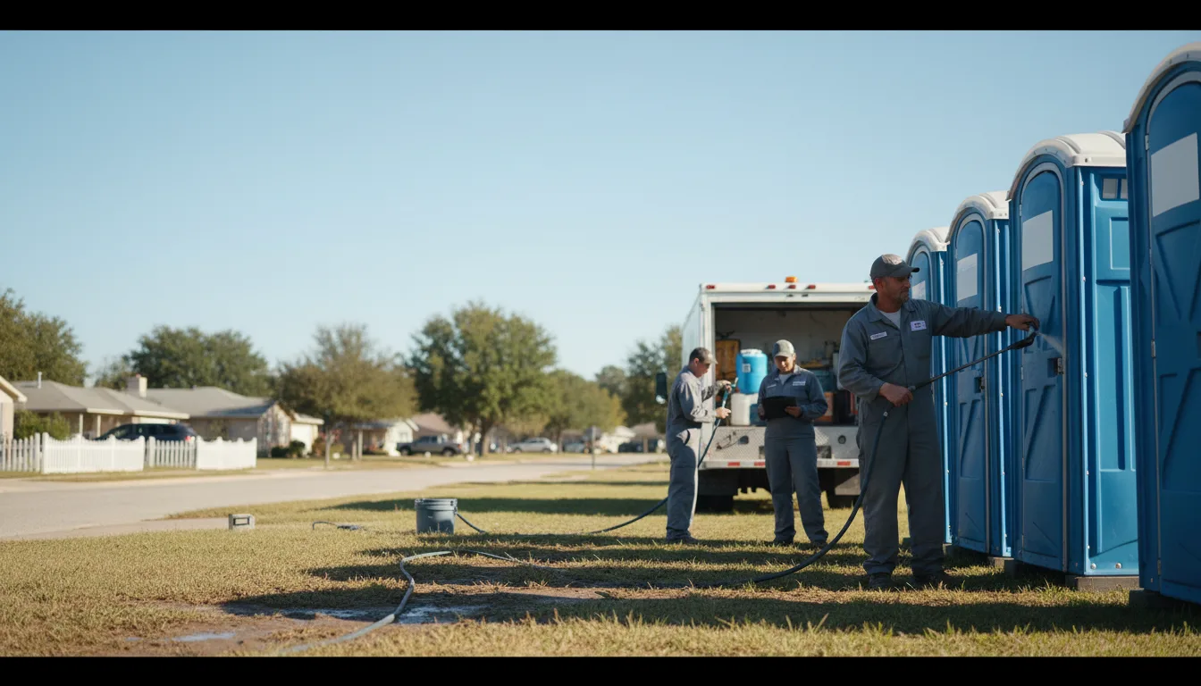 Long-Term Portable Toilet Rental in Clay City, KY near me